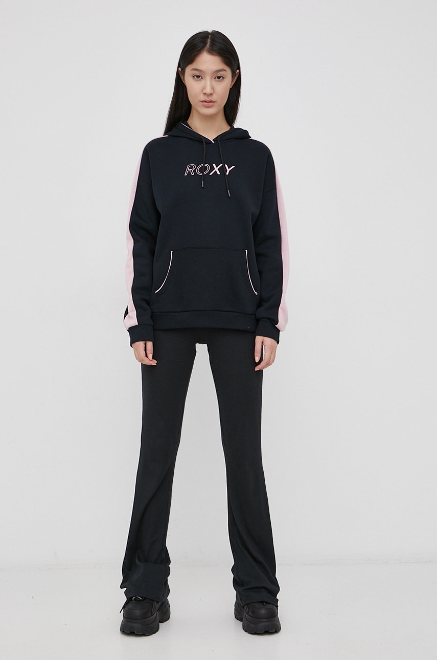 

Кофта Roxy женская цвет чёрный с принтом