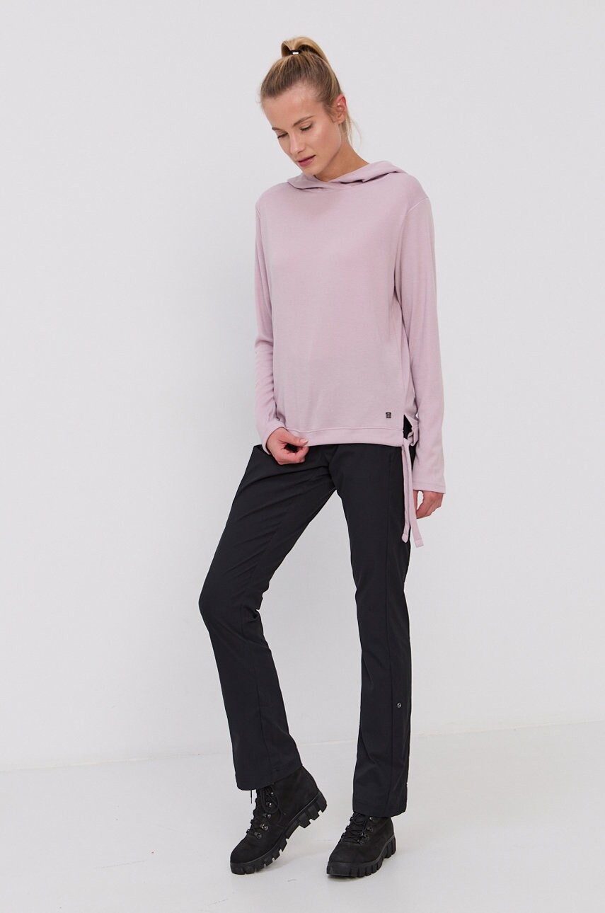 

Кофта Helly Hansen жіноча колір рожевий гладка