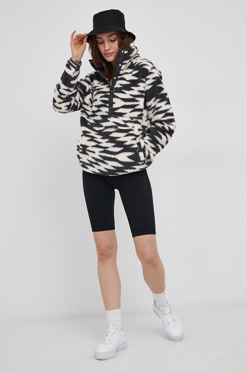 

Кофта Billabong Adventure Division женская цвет чёрный с узором