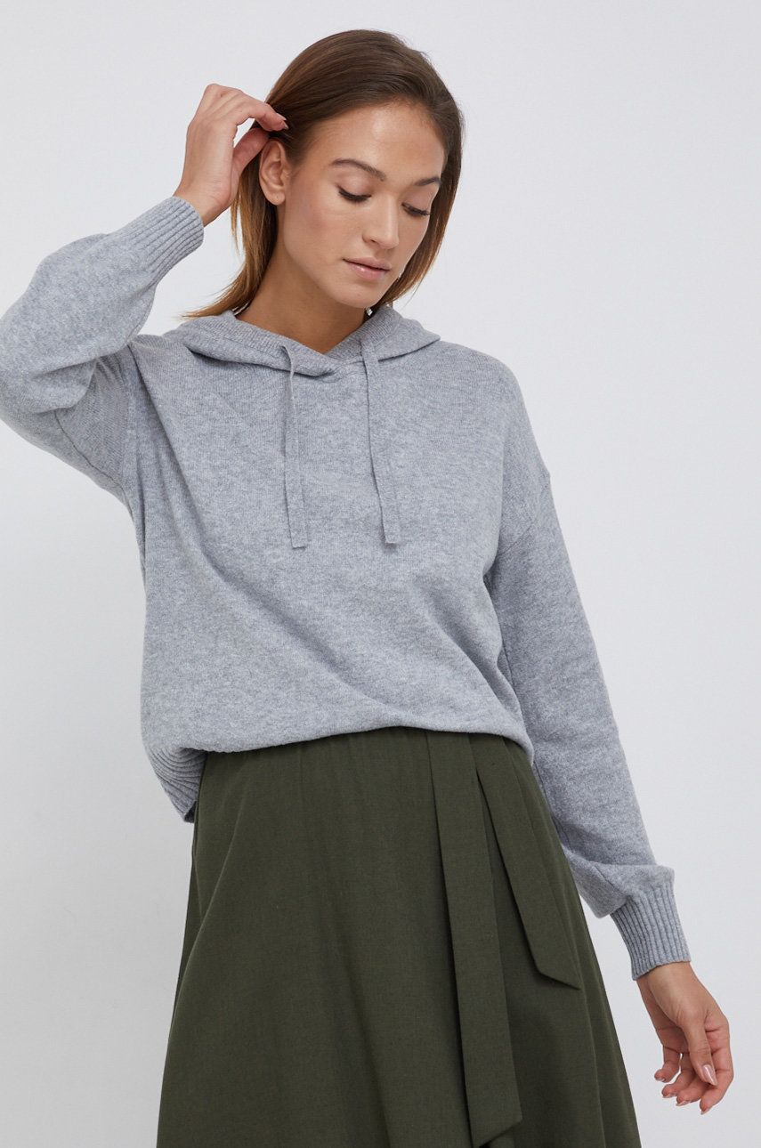 GAP Pulover femei, culoarea gri, light 2022 ❤️ Pret Super answear imagine noua 2022