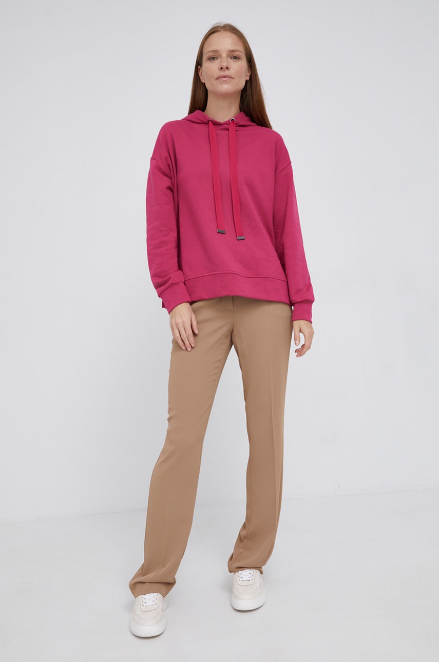 

Кофта United Colors of Benetton жіноча колір рожевий гладка