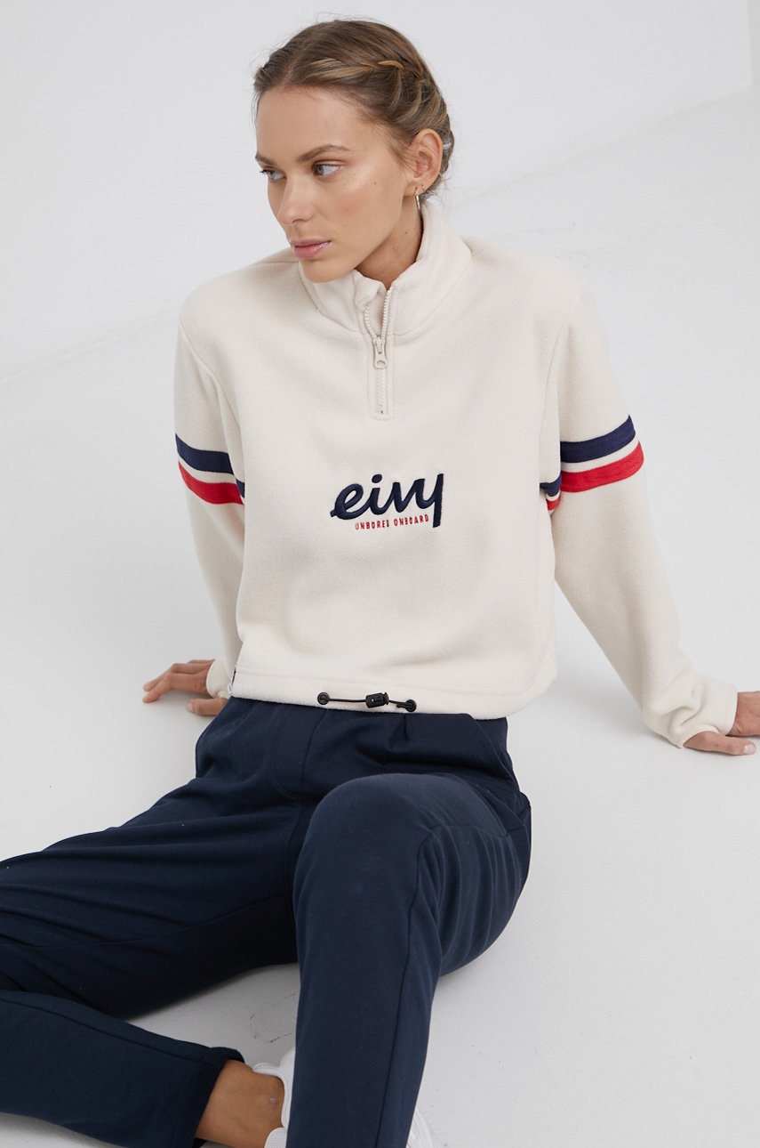 

Кофта Eivy женская цвет кремовый с аппликацией