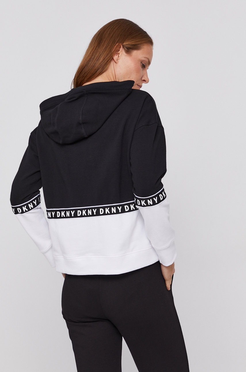 

Кофта Dkny женская цвет чёрный гладкая
