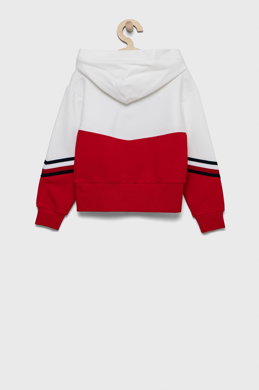 

Дитяча кофта Tommy Hilfiger колір червоний з принтом
