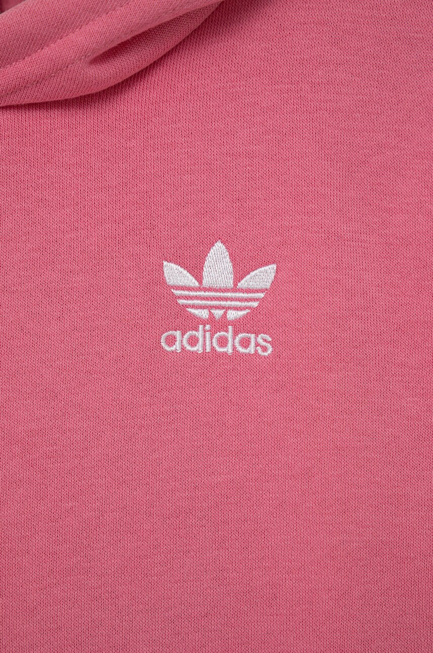 

Дитяча кофта adidas Originals колір фіолетовий з аплікацією