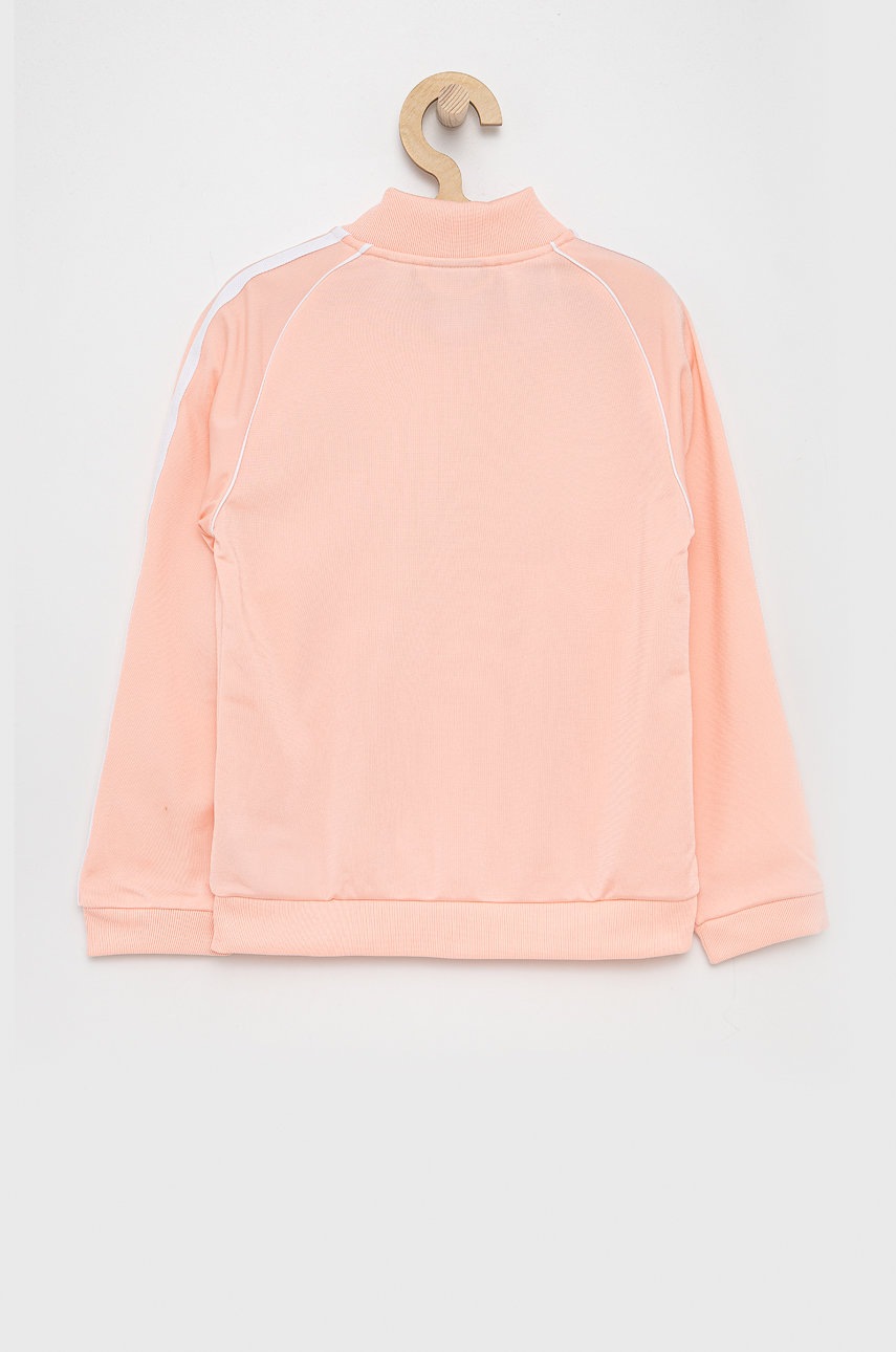 

Детская кофта adidas Originals H37864 цвет розовый гладкая