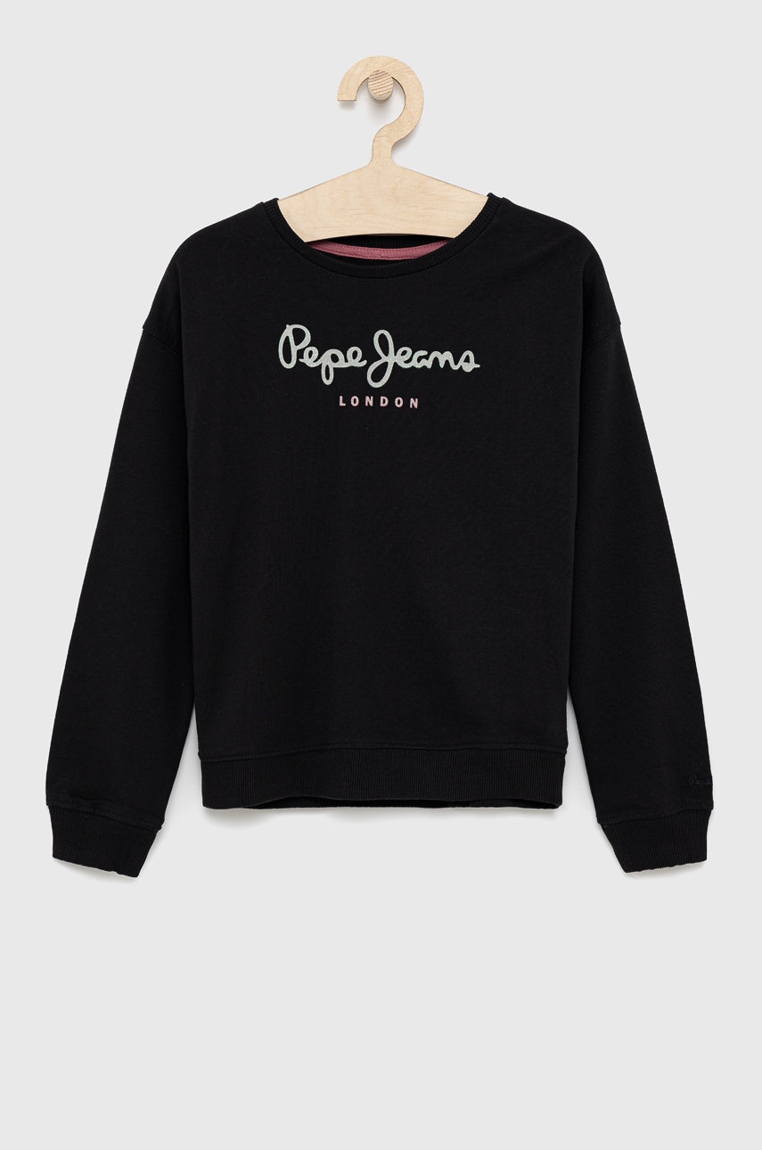 Pepe Jeans - hanorac de bumbac pentru copii