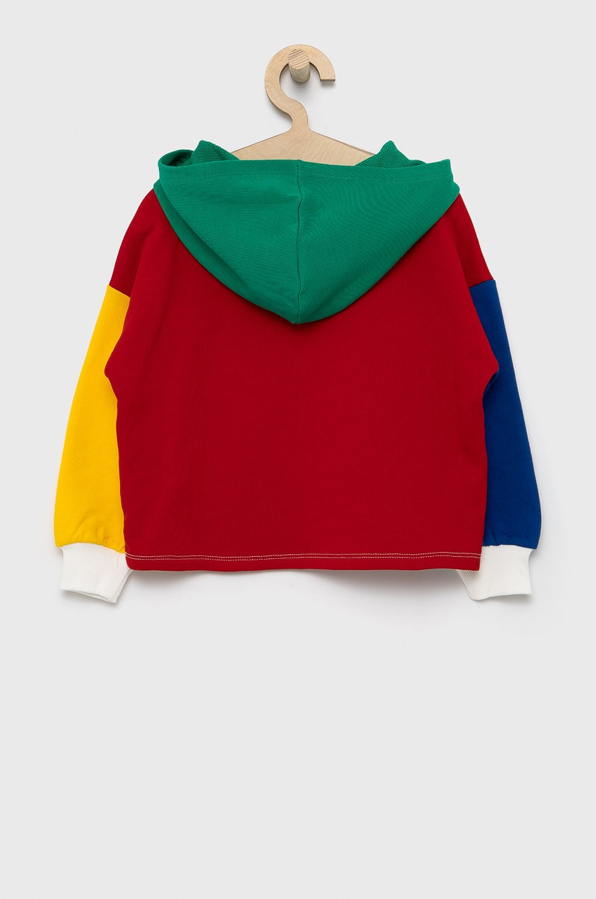 

Дитяча бавовняна кофта United Colors of Benetton з принтом