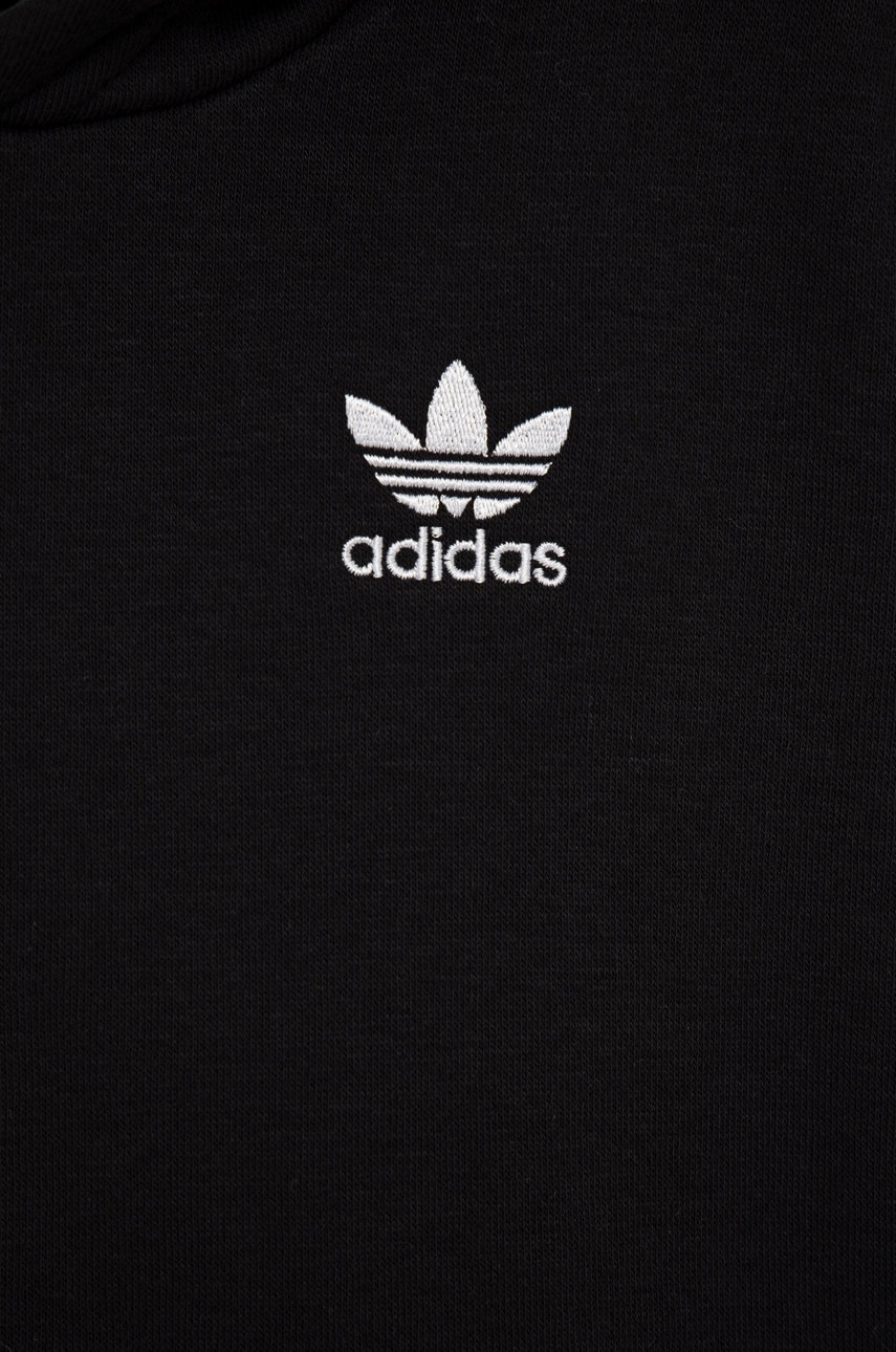 adidas Originals gyerek felső H32352 fekete, sima termék 2. képe