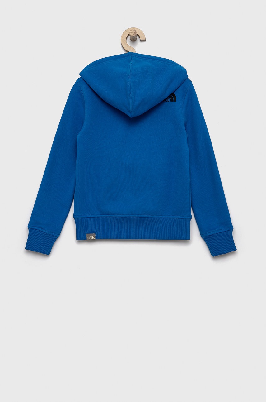 

Дитяча бавовняна кофта The North Face з принтом