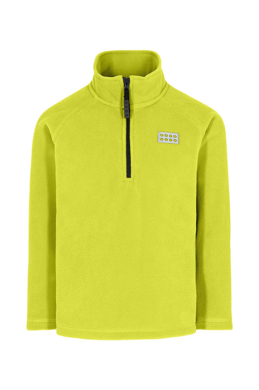 Lego wear bluză copii culoarea galben, material neted