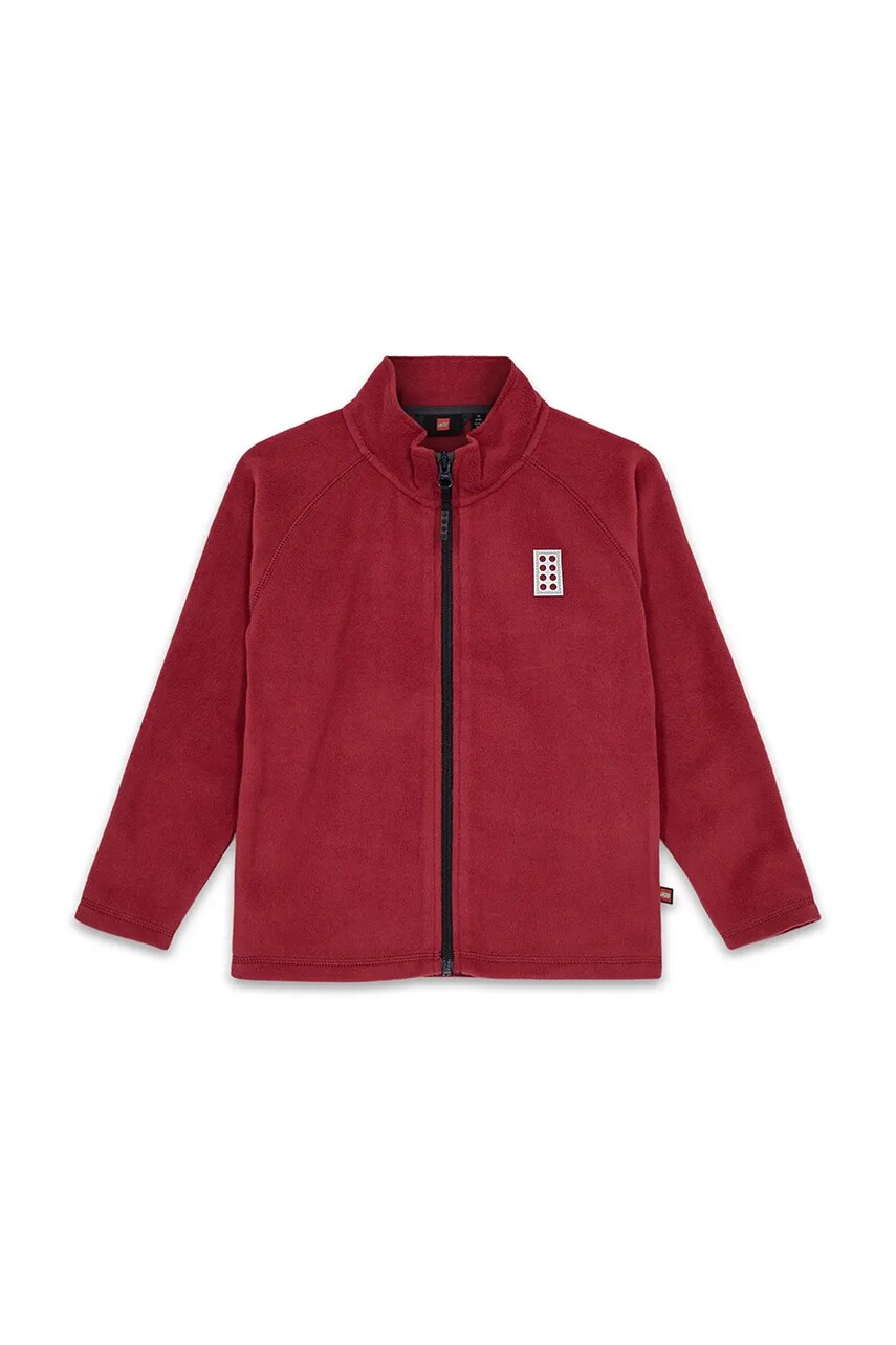 Lego Wear bluza culoarea portocaliu, neted