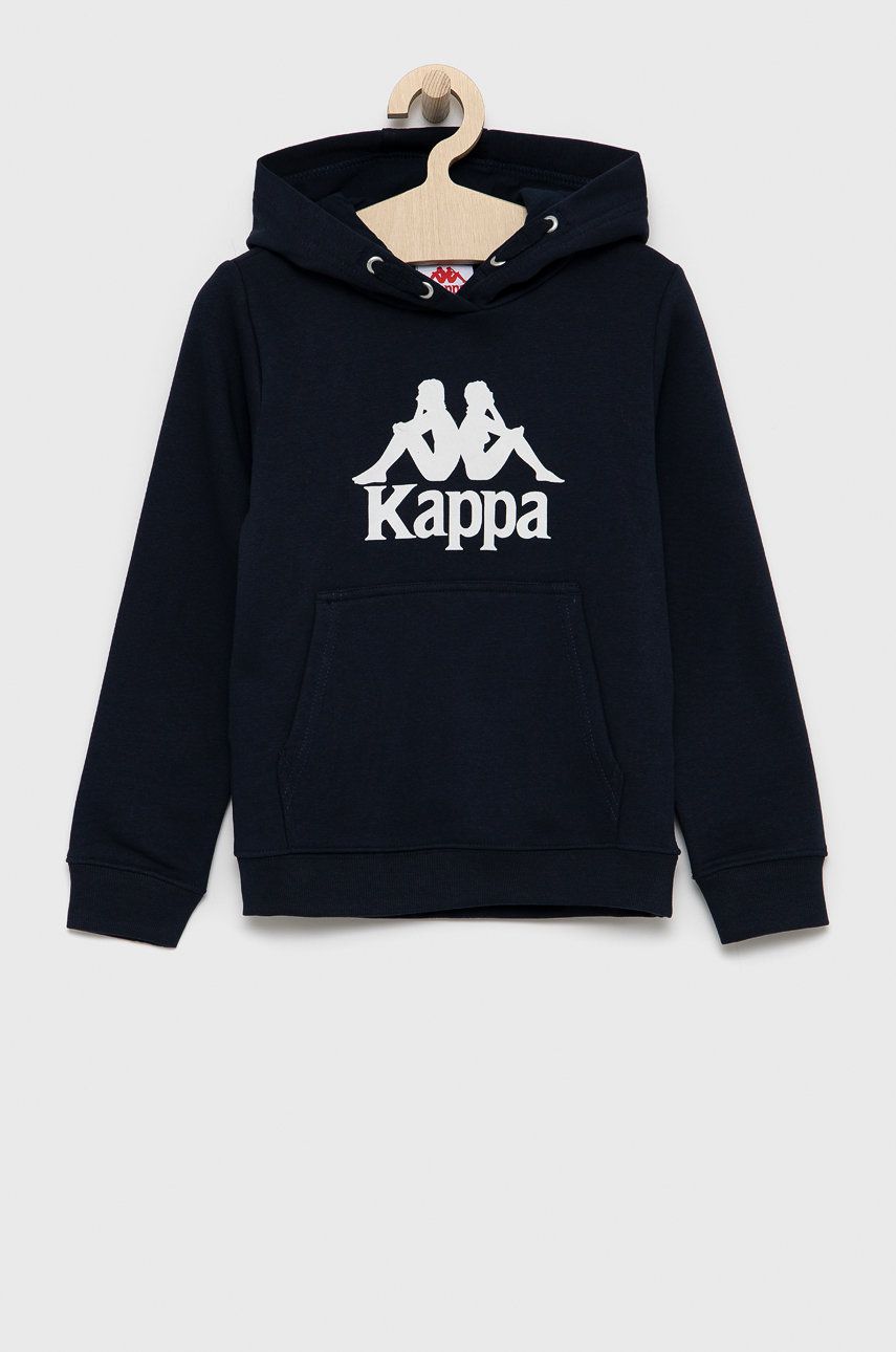 Kappa Bluză copii culoarea albastru marin, material neted 2023 ❤️ Pret Super answear imagine noua 2022