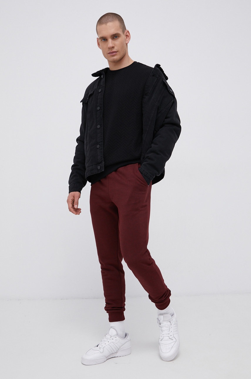 

Кофта Jack & Jones мужская цвет чёрный меланж