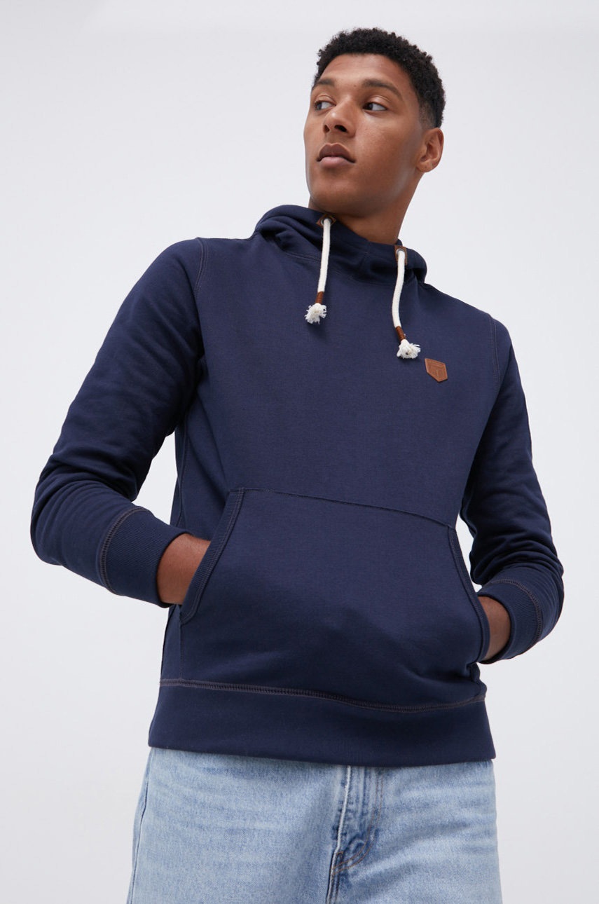 

Premium by Jack&Jones - Памучен суичър, Тъмносин