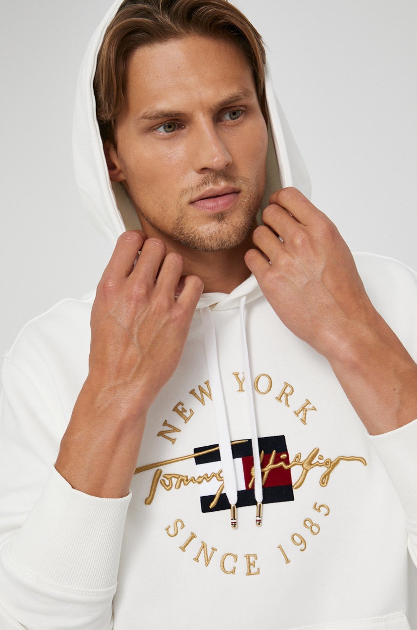 

Tommy Hilfiger - Суичър, Бял