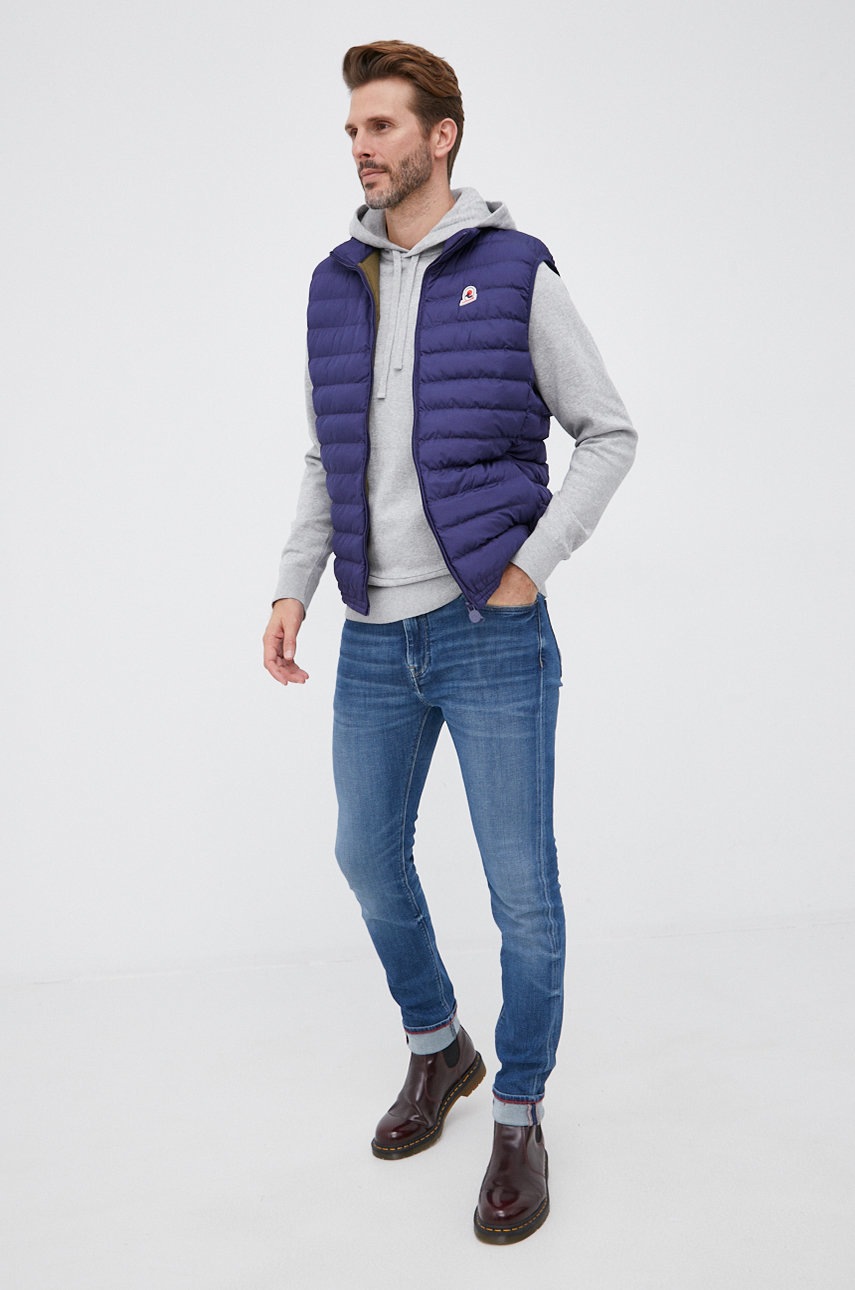 

Кофта Tommy Hilfiger чоловіча колір сірий меланж