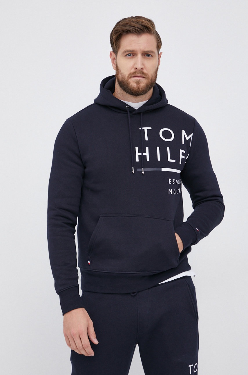 

Tommy Hilfiger - Суичър, Тъмносин