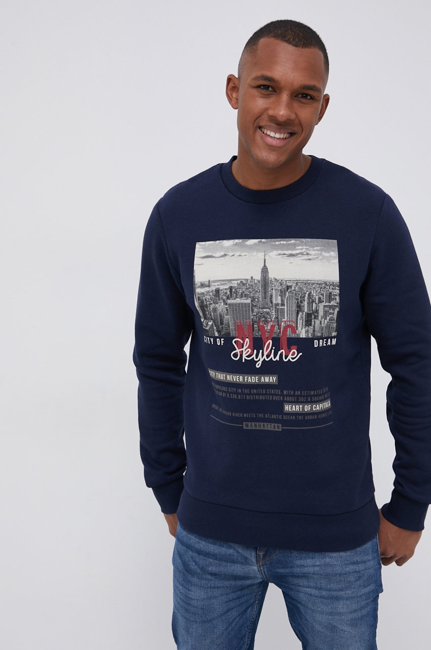 

Produkt by Jack & Jones - Суичър, Тъмносин