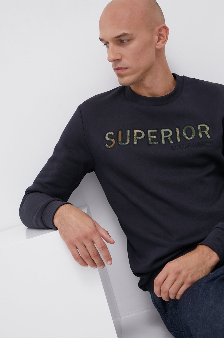 

Produkt by Jack & Jones - Суичър, Тъмносин