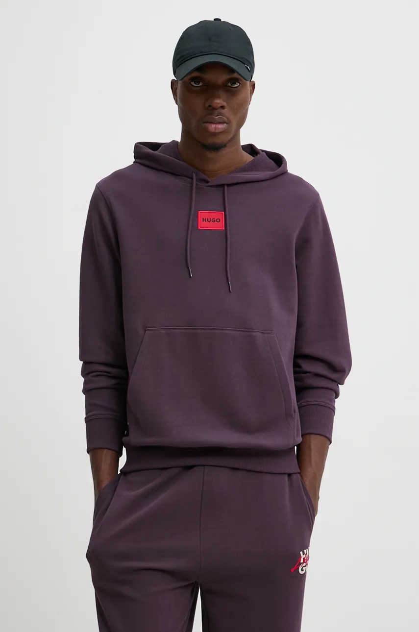 Βαμβακερή μπλούζα HUGO Kenno