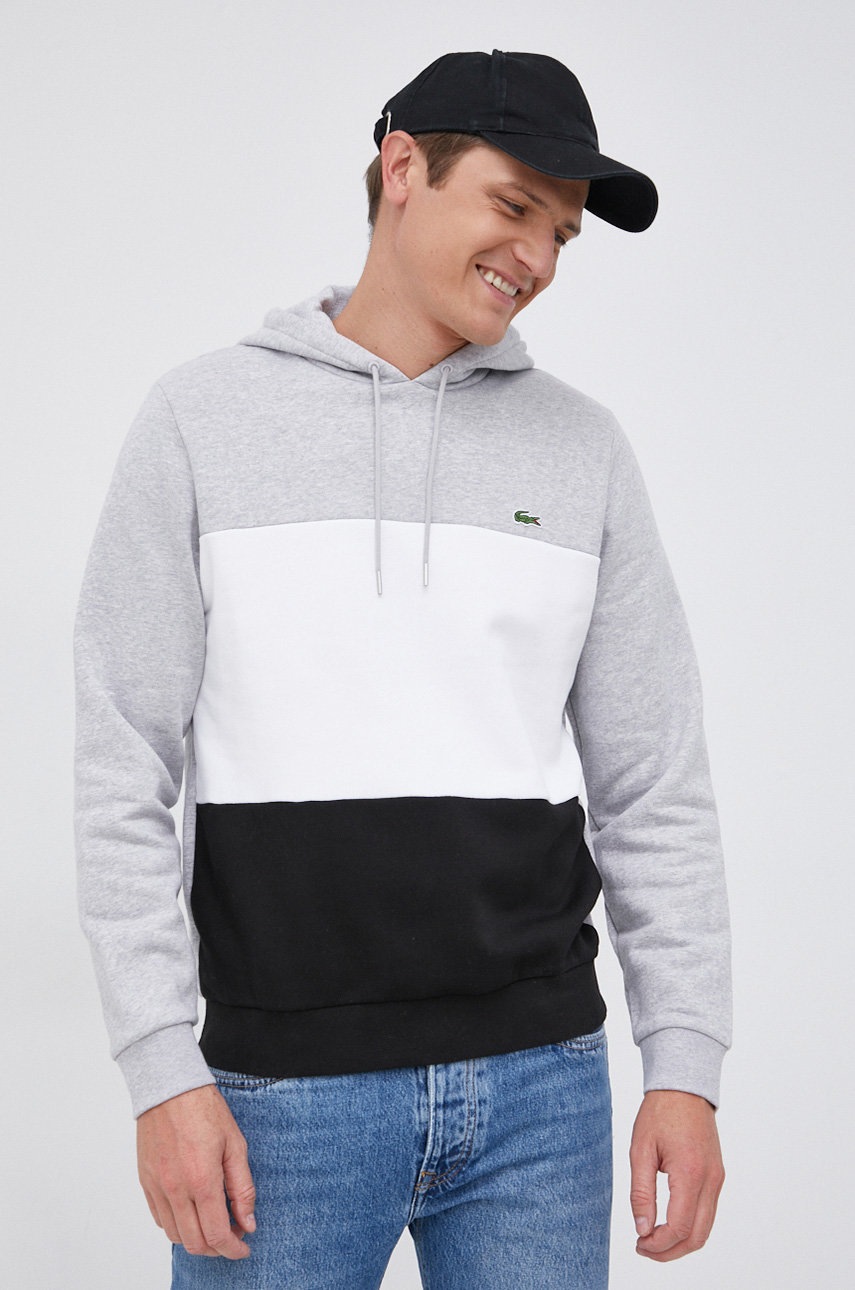

Суичър Lacoste мъжки с изчистен дизайн, Многоцветен