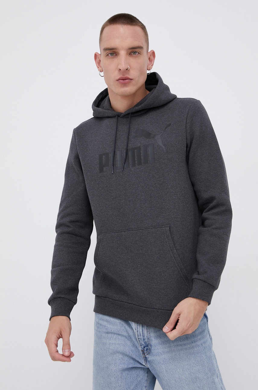 

Суичър Puma 586686 мъжки в сиво с принт, Сив