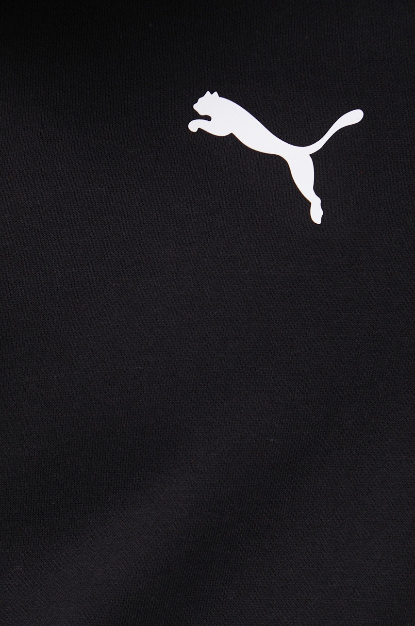 Кофта Puma 586702 чоловіча колір чорний гладка 