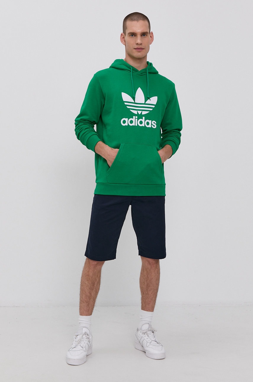 

Хлопковая кофта adidas Originals мужская с принтом