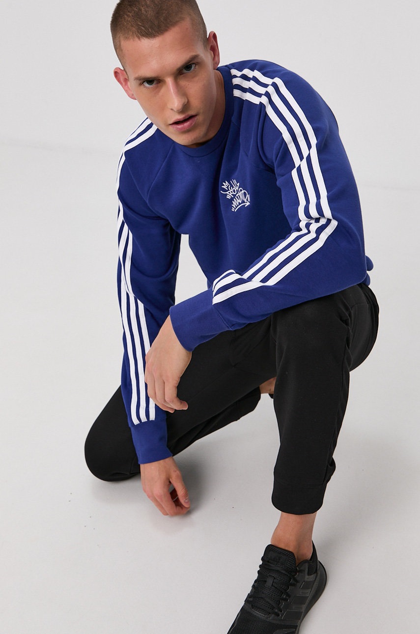 

Кофта adidas Performance мужская с аппликацией