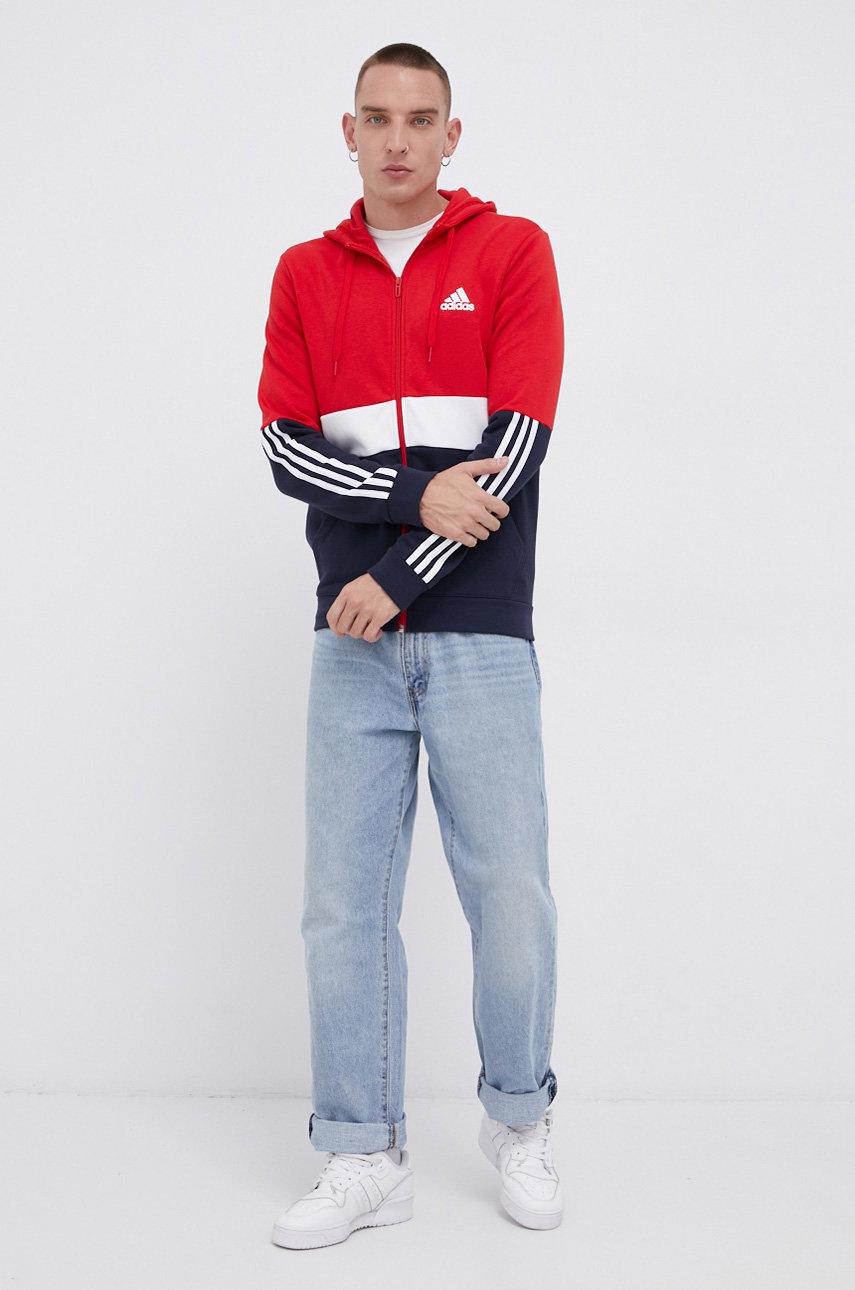 

Кофта adidas чоловіча з аплікацією