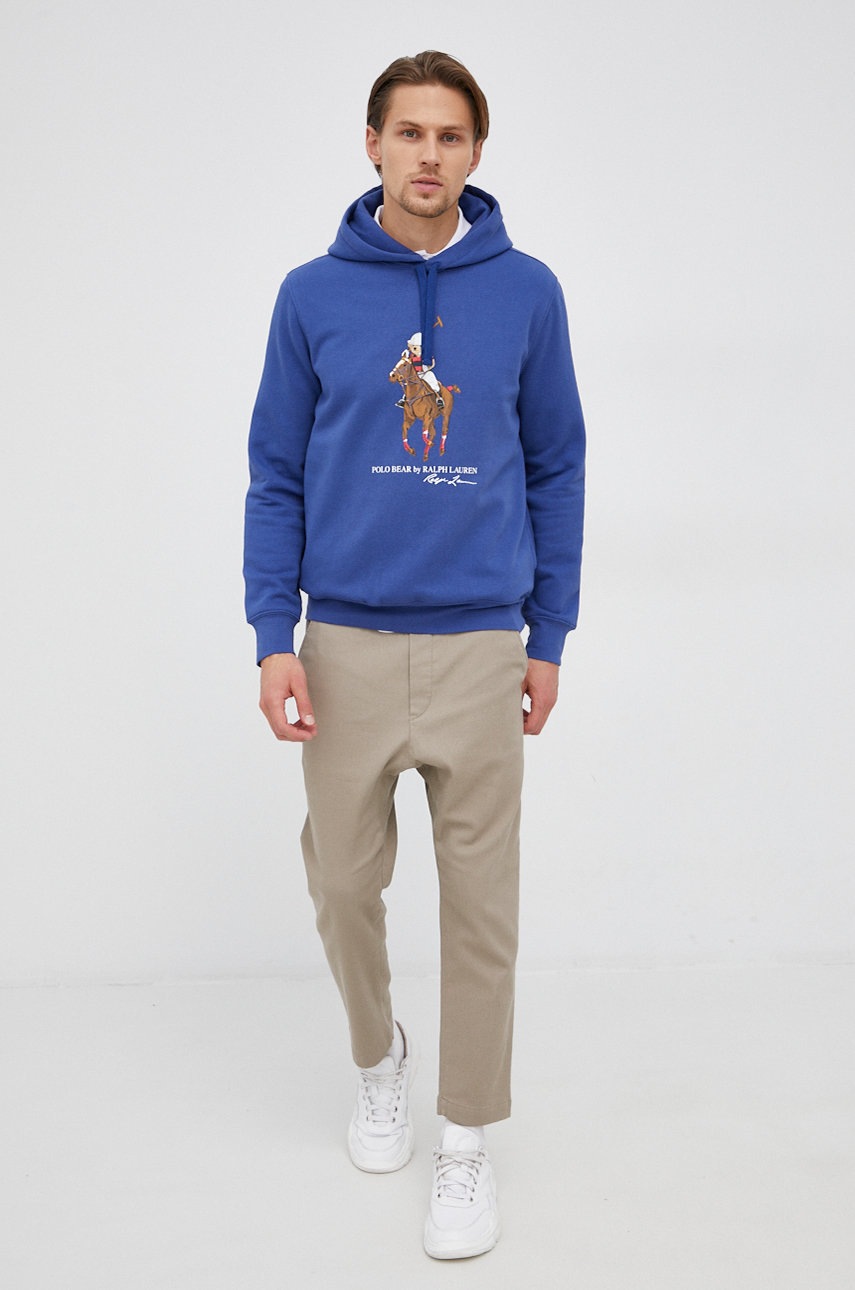 

Кофта Polo Ralph Lauren чоловіча з принтом