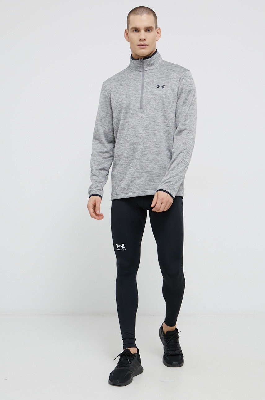 

Кофта Under Armour 1357145 чоловіча колір сірий візерунок
