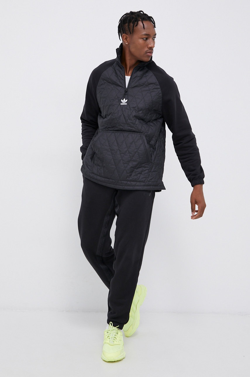 

Куртка adidas Originals чоловіча колір чорний перехідна