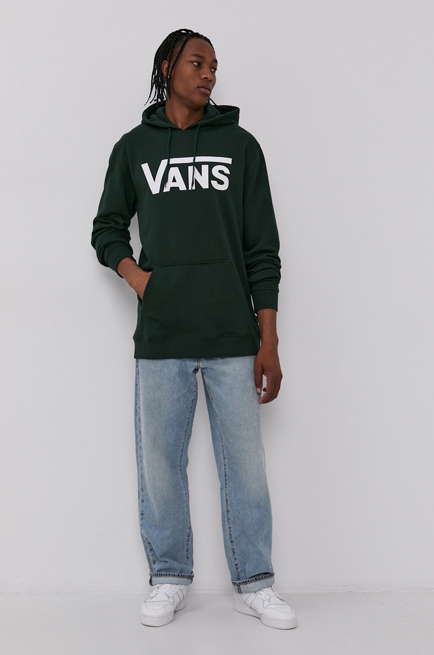 

Хлопковая кофта Vans мужская с принтом