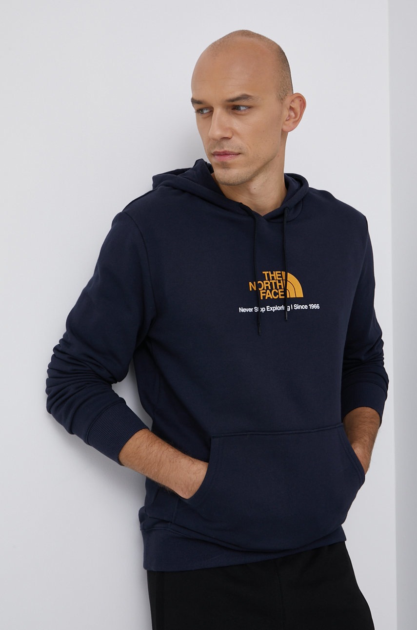 

The North Face - Памучен суичър, Тъмносин