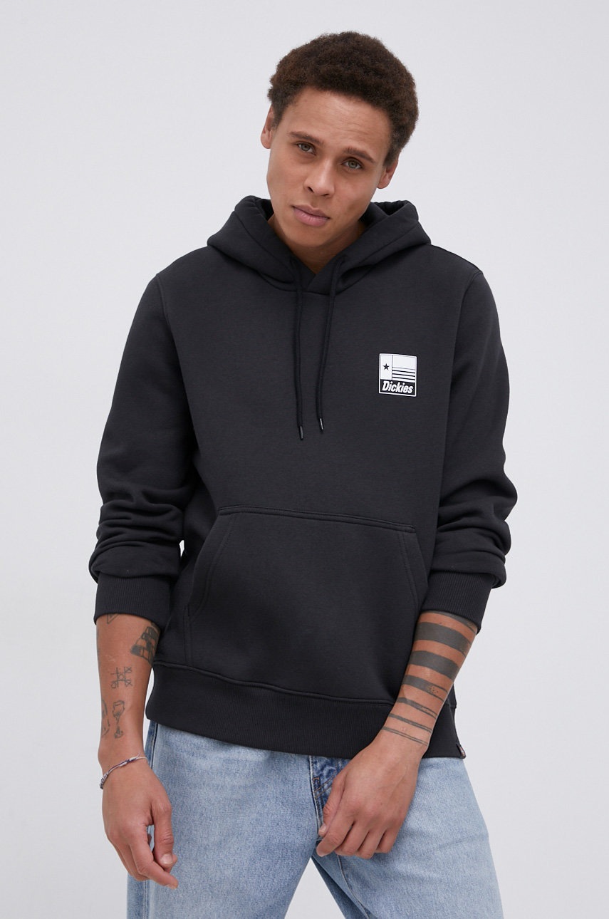 

Кофта Dickies чоловіча колір чорний з принтом