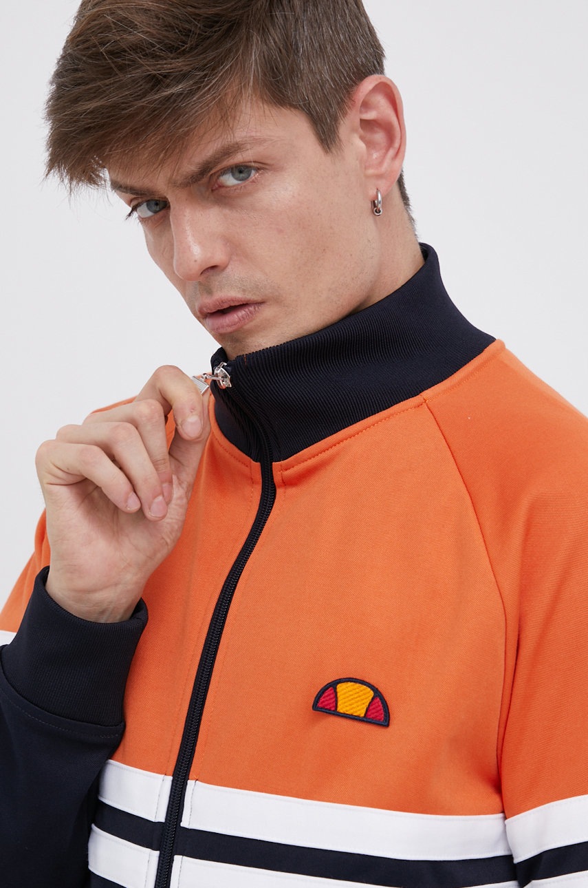 

Суичър Ellesse мъжки в оранжево с апликация, Оранжев