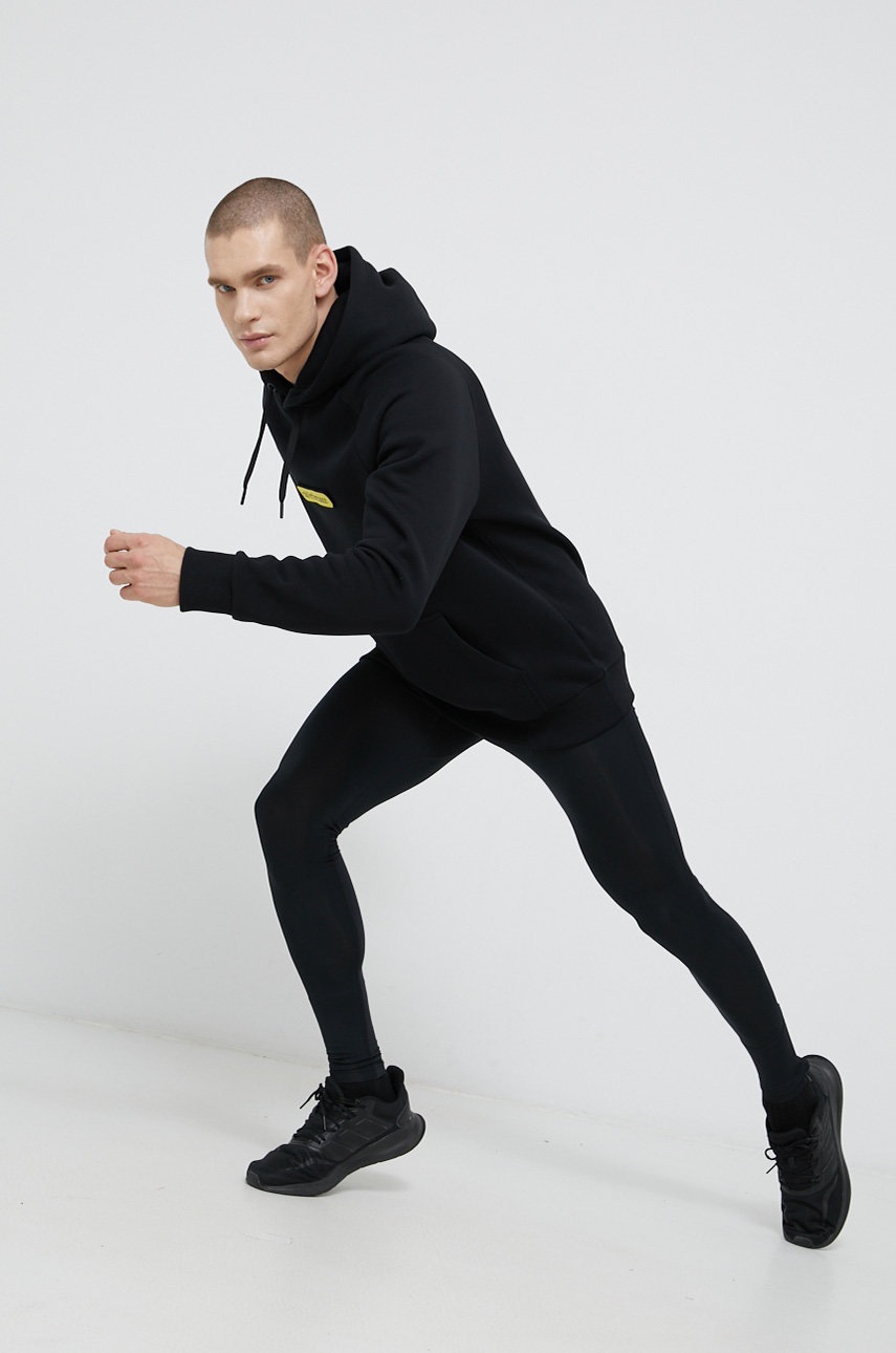 

Кофта Peak Performance мужская цвет чёрный с аппликацией