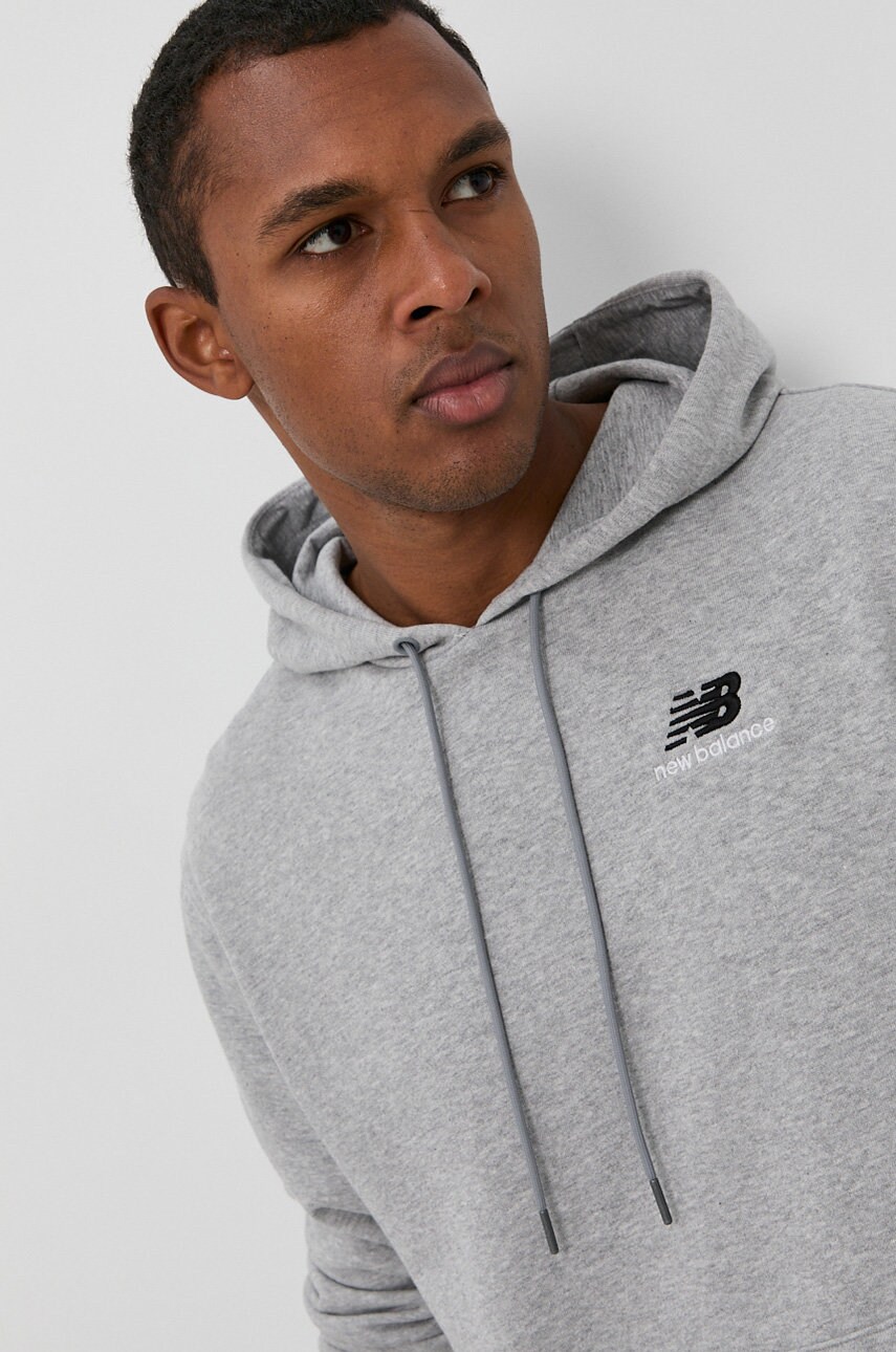 

New Balance - Суичър, Сив
