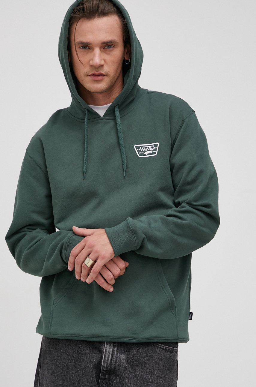 

Vans - Памучен суичър, Зелен