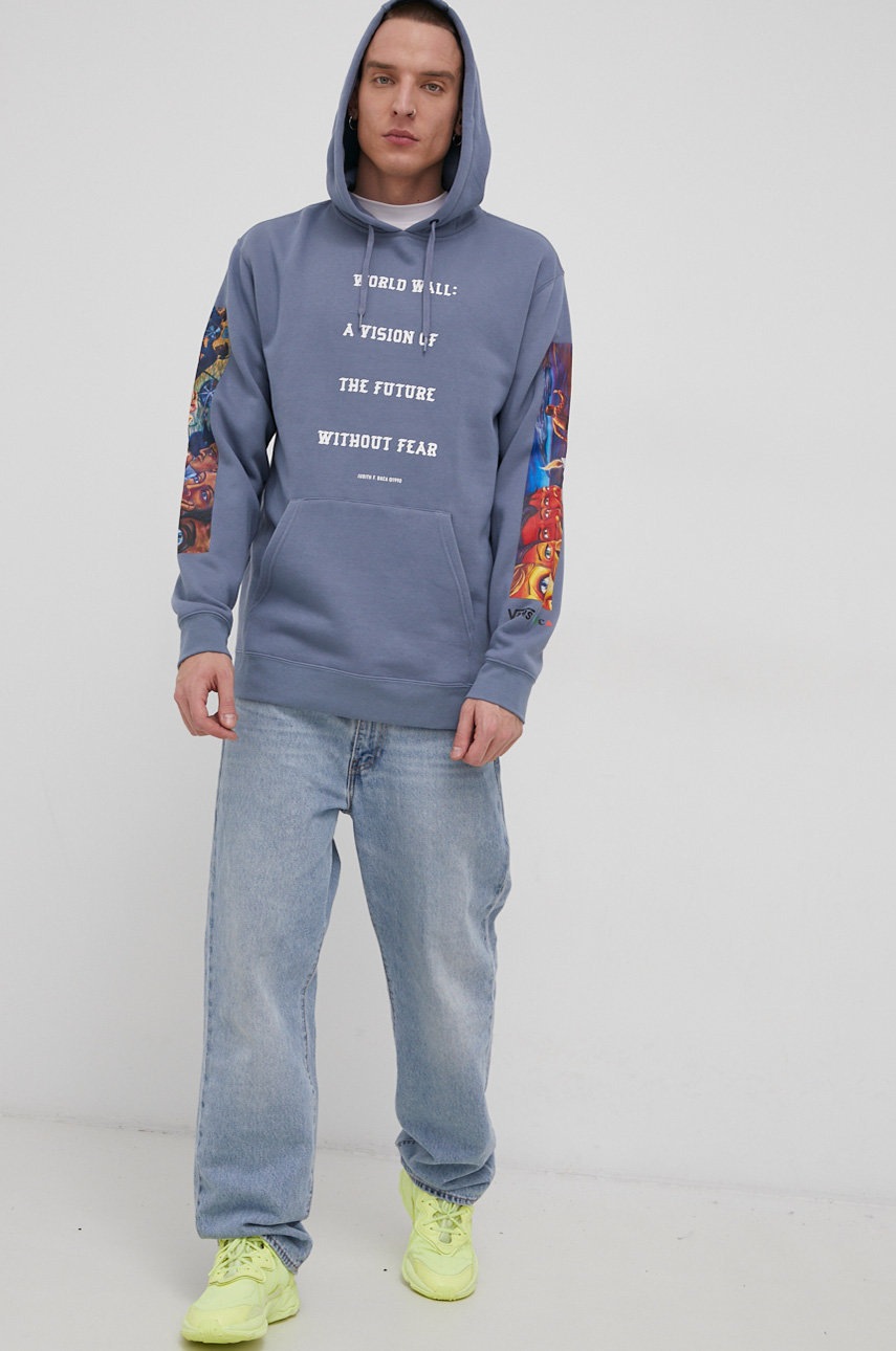 

Кофта Vans x MOCA, Judy Baca мужская меланж