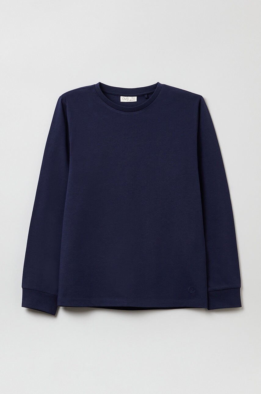 OVS - longsleeve din bumbac pentru copii