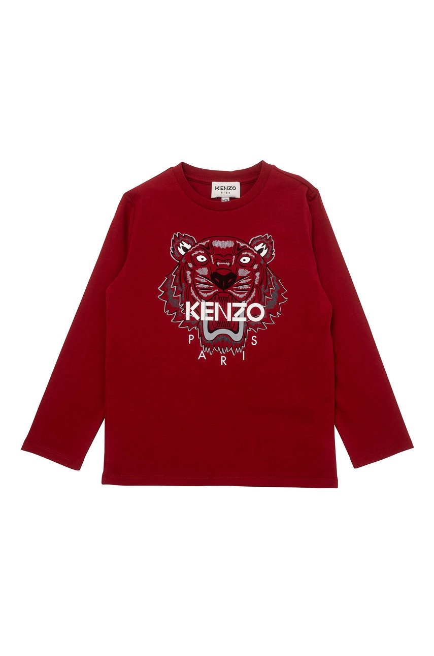 

KENZO KIDS - Детска блуза с дълги ръкави, Червен