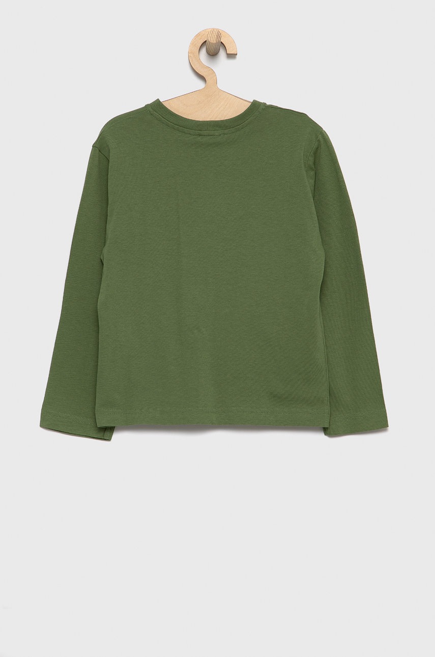 

Хлопковый детский лонгслив United Colors of Benetton гладкий