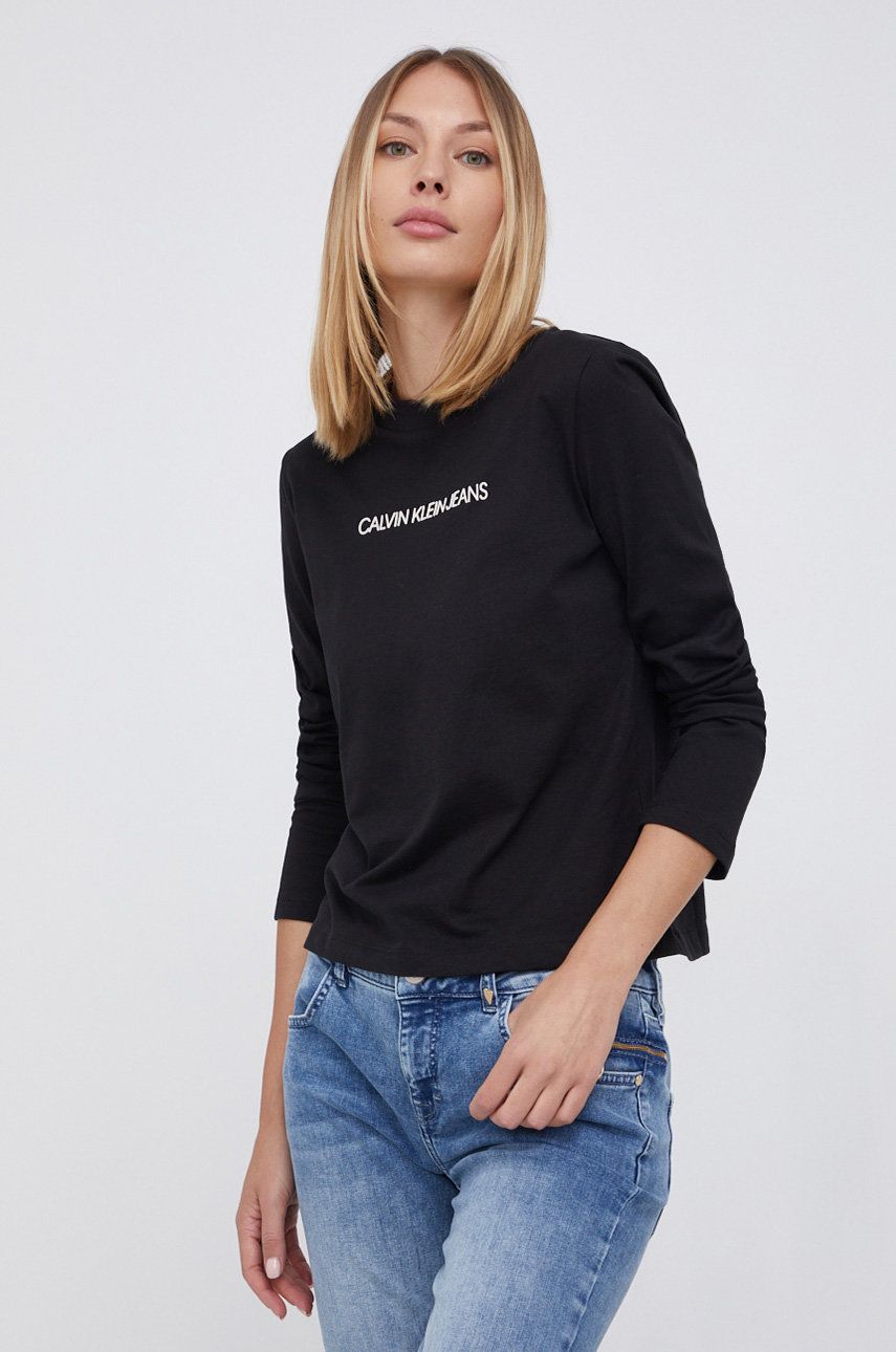 Calvin Klein Jeans - Longsleeve bawełniany