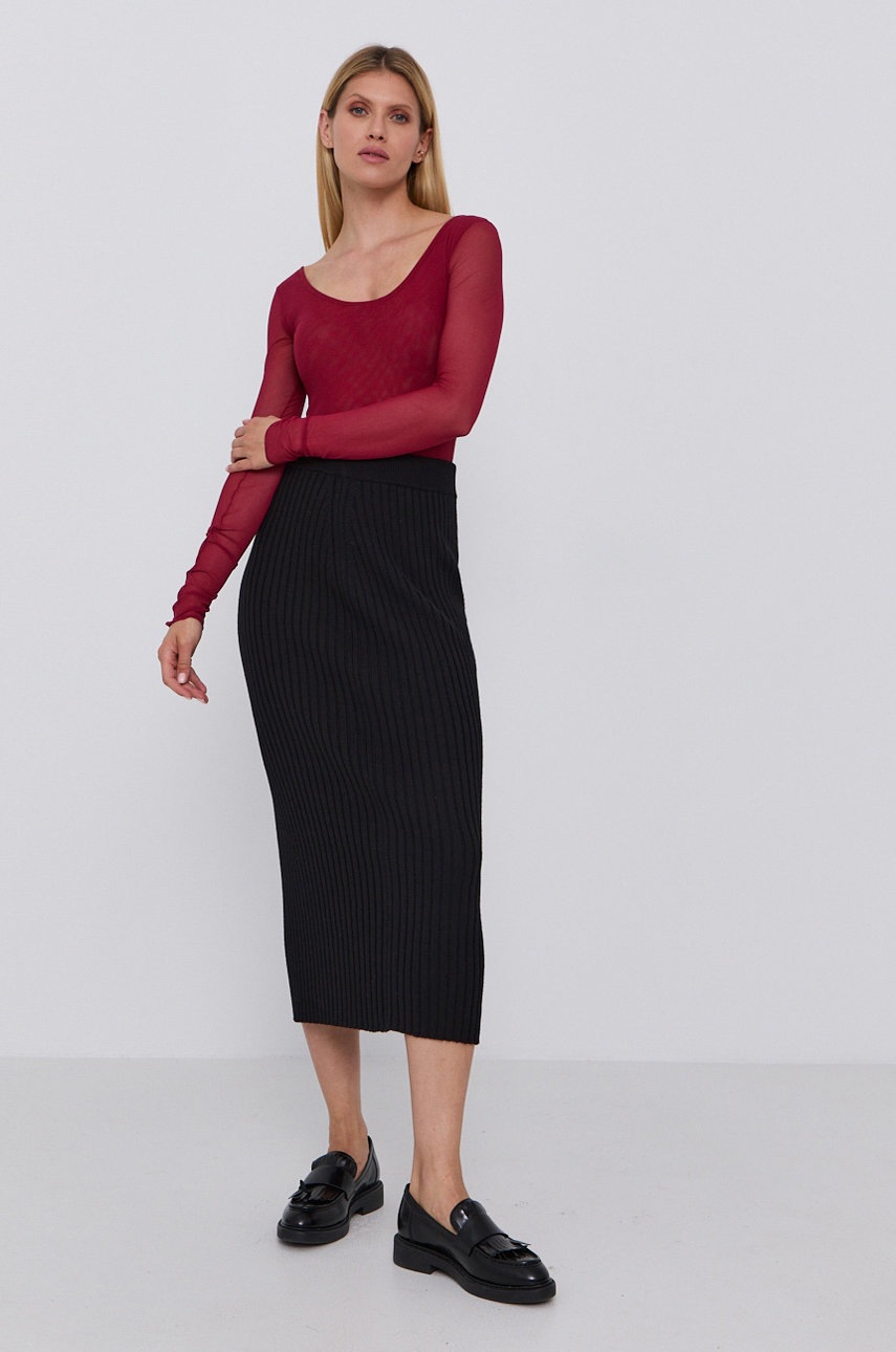 

Лонгслів Max Mara Leisure жіночий колір червоний