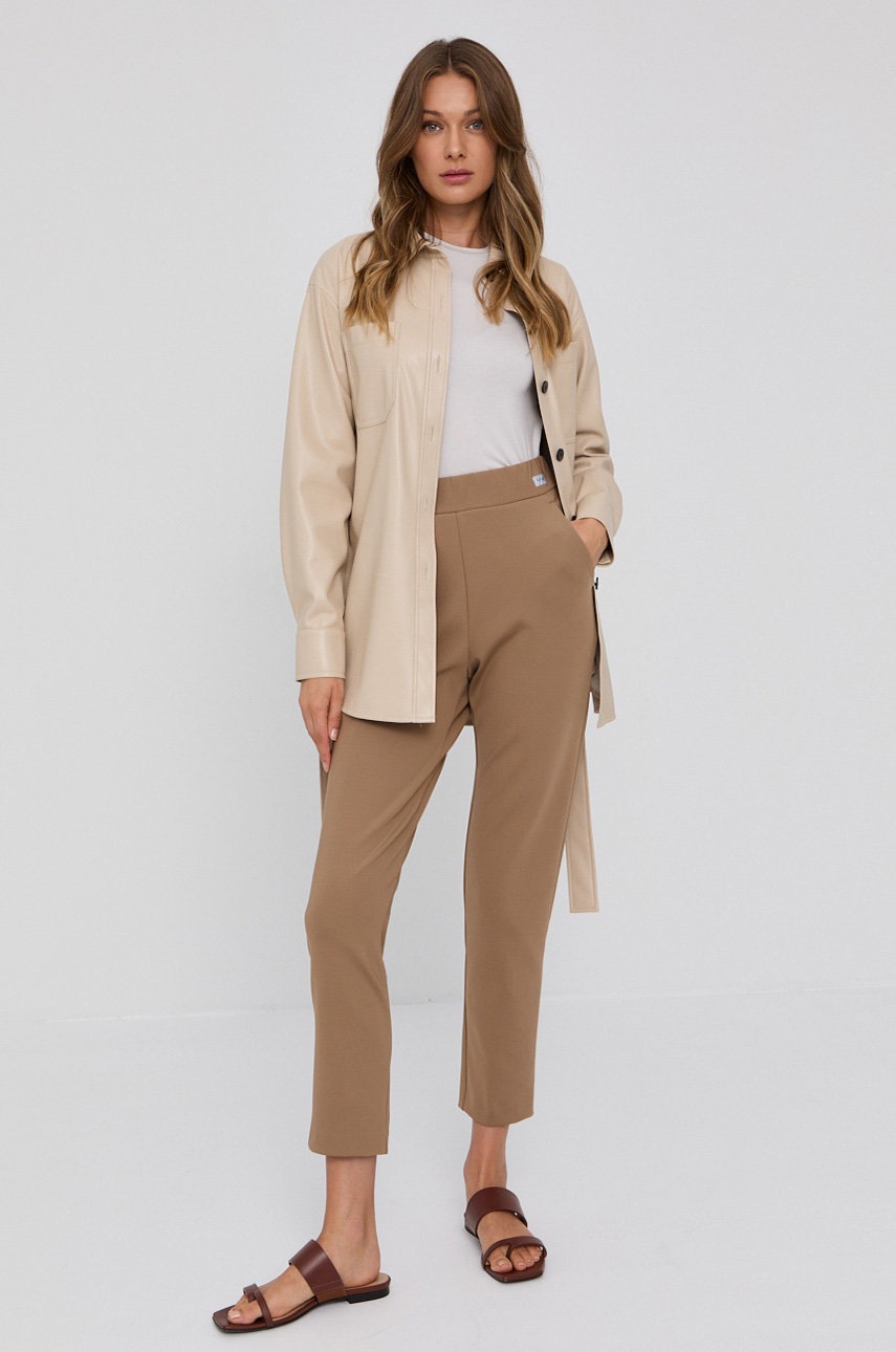 

Лонгслів Max Mara Leisure жіночий колір сірий