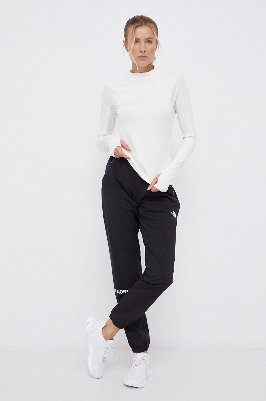 

Лонгслив adidas Performance GQ2854 женский цвет кремовый