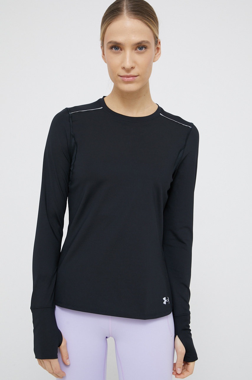 

Лонгслив Under Armour 1356192 цвет чёрный